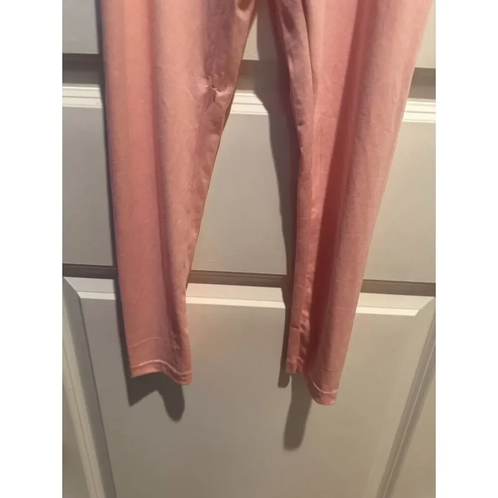 NWT Converse All Star Girl Storm Pink Leggings Size M